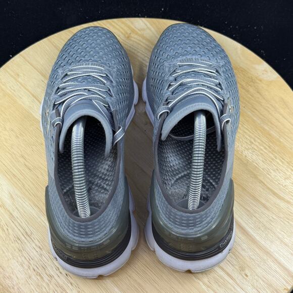 Under Armour SpeedForm Gemini 2 Womens Size 9 Gray Running Shoes Sneakers - Picture 5 of 9